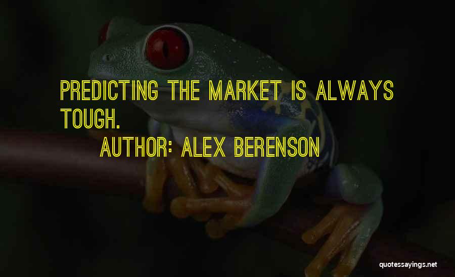 Predicting Quotes By Alex Berenson