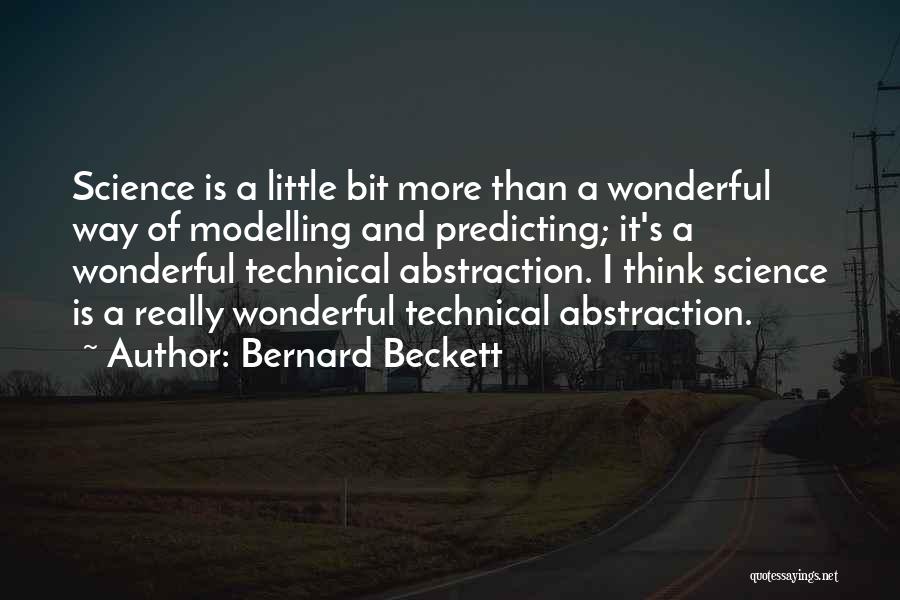 Predicting Quotes By Bernard Beckett
