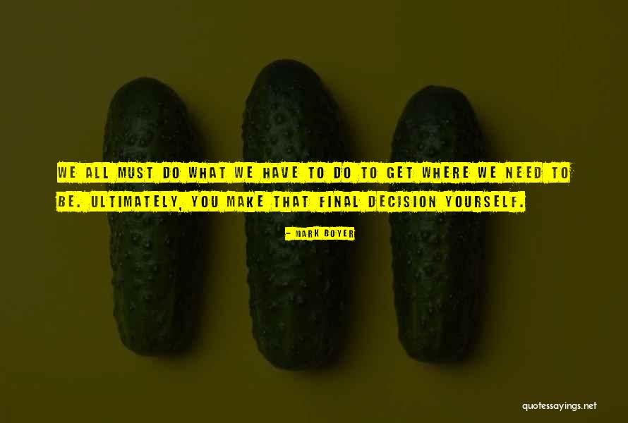 Predictors Of Longevity Quotes By Mark Boyer