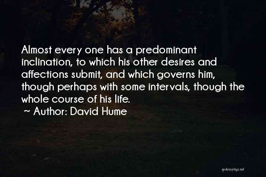 Predominant Quotes By David Hume