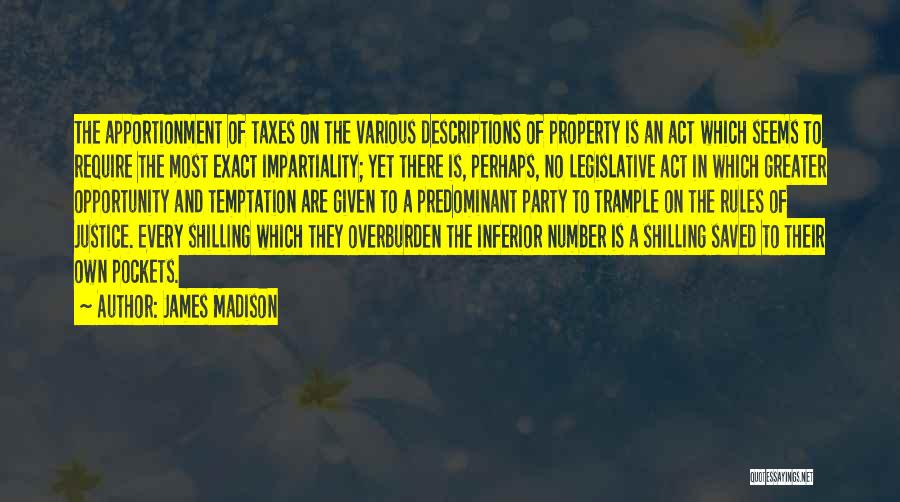 Predominant Quotes By James Madison