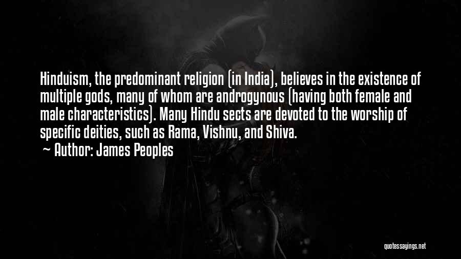 Predominant Quotes By James Peoples