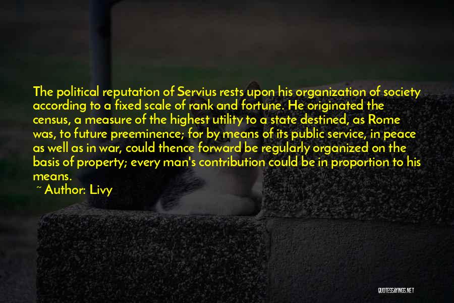 Preeminence Quotes By Livy