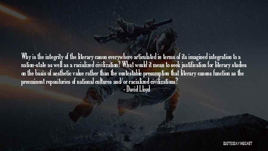 Preeminent Quotes By David Lloyd Preeminent Quotes By David Lloyd