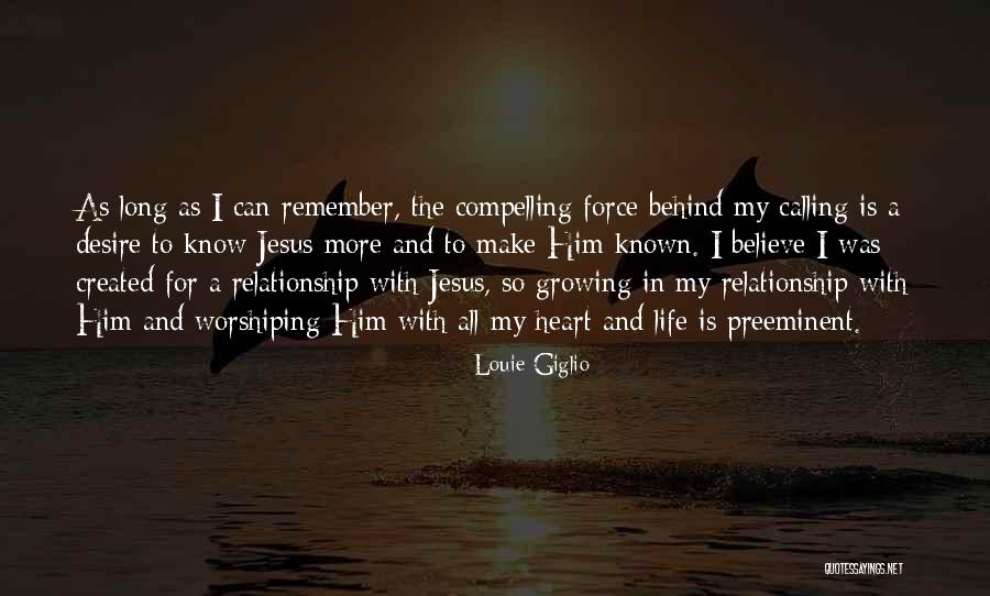 Preeminent Quotes By Louie Giglio Preeminent Quotes By Louie Giglio
