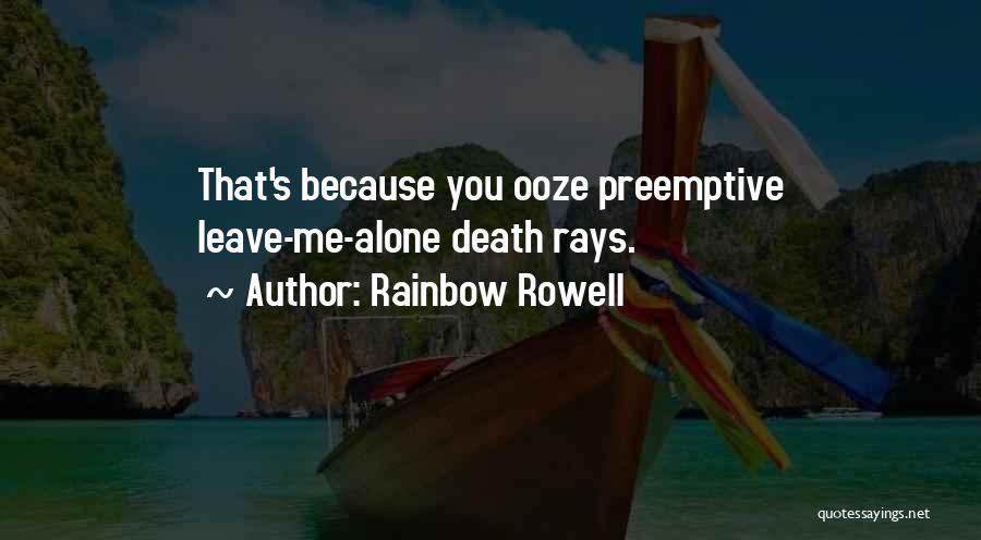 Preemptive Quotes By Rainbow Rowell