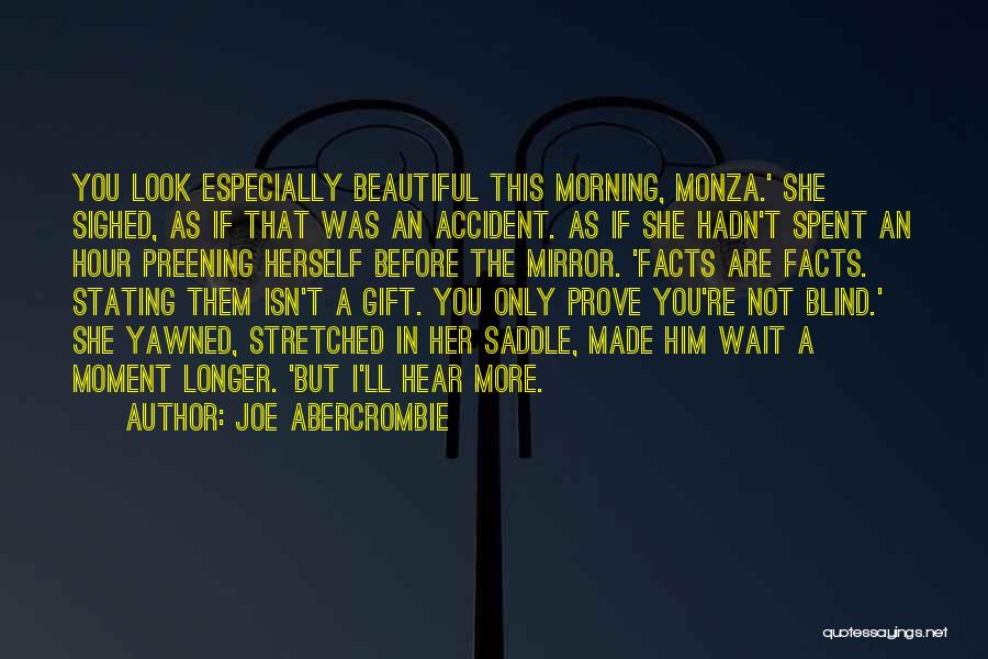 Preening Quotes By Joe Abercrombie