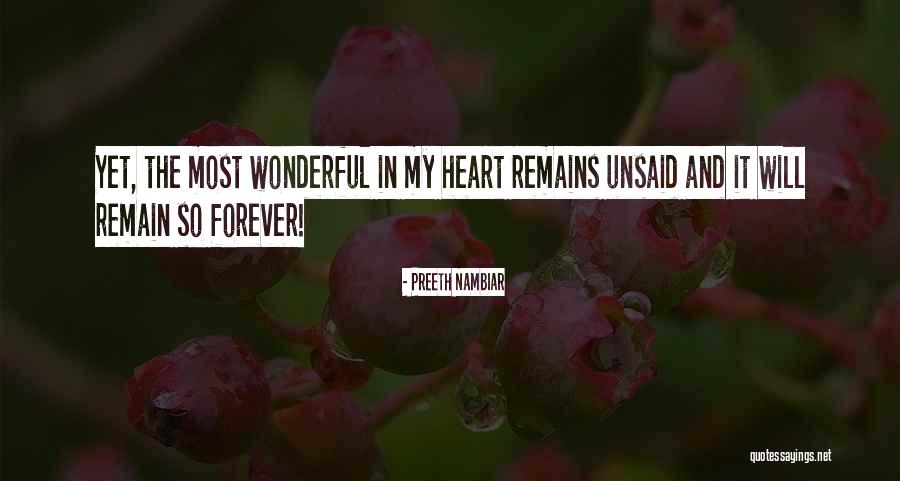Preeth Nambiar Quotes 2136317 Preeth Nambiar Quotes 2136317