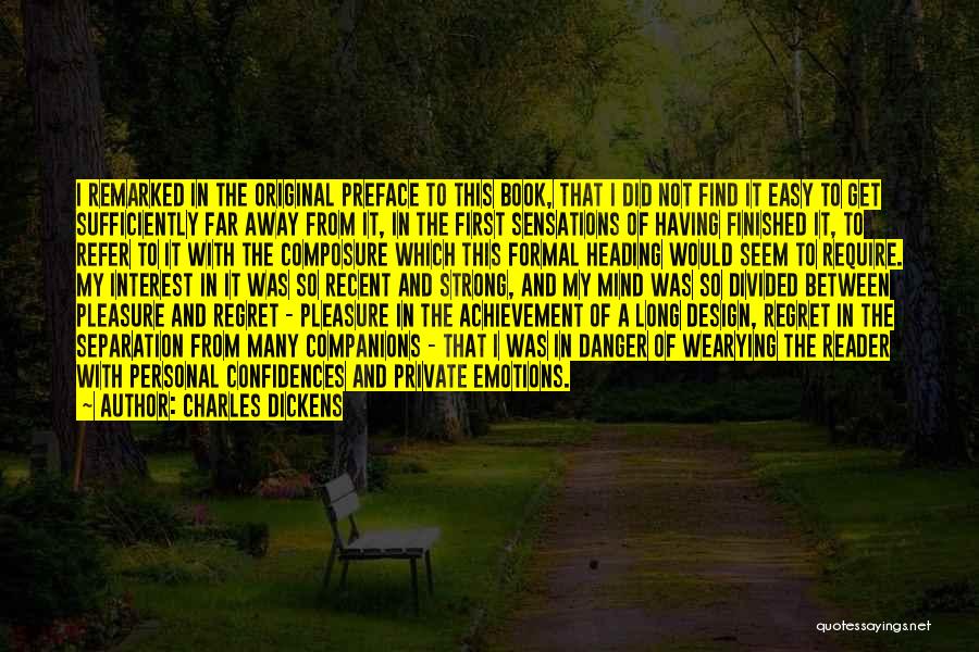 Preface Quotes By Charles Dickens