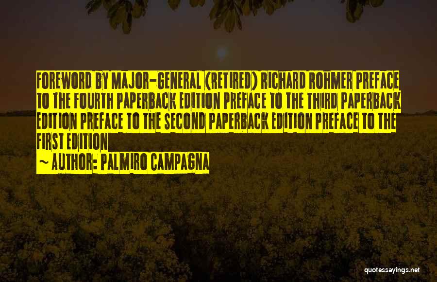 Preface Quotes By Palmiro Campagna