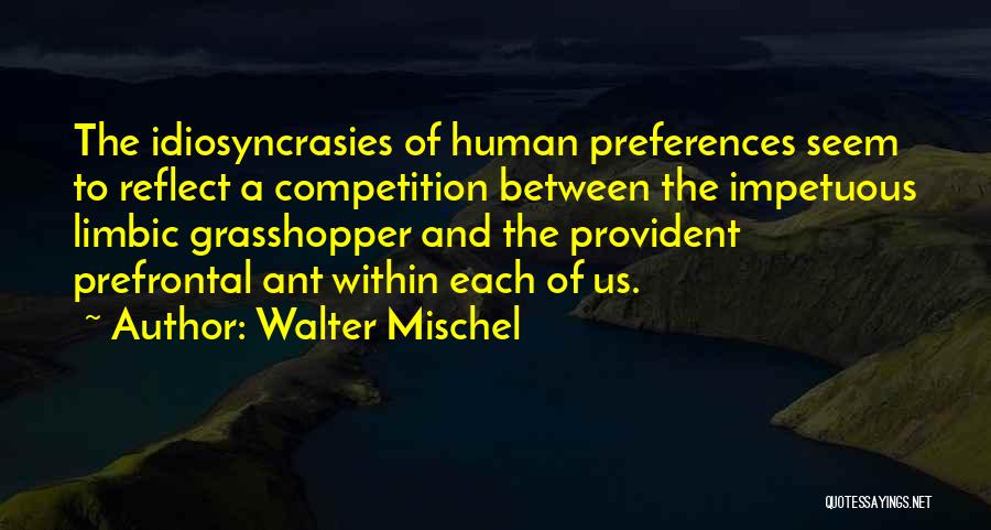 Preferences Quotes By Walter Mischel