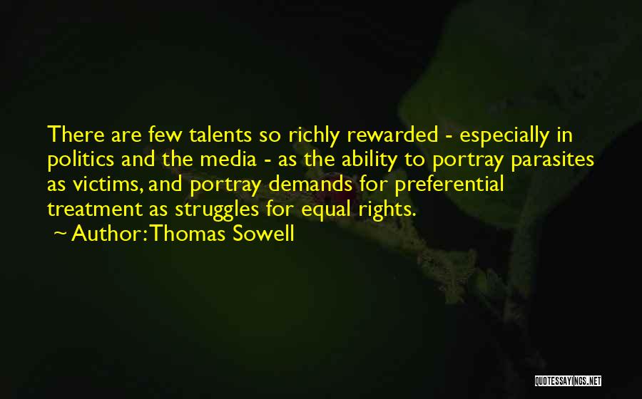 Preferential Quotes By Thomas Sowell