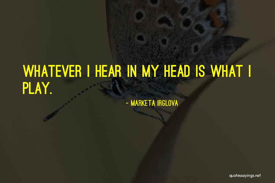 Preferire Passato Quotes By Marketa Irglova Preferire Passato Quotes By Marketa Irglova