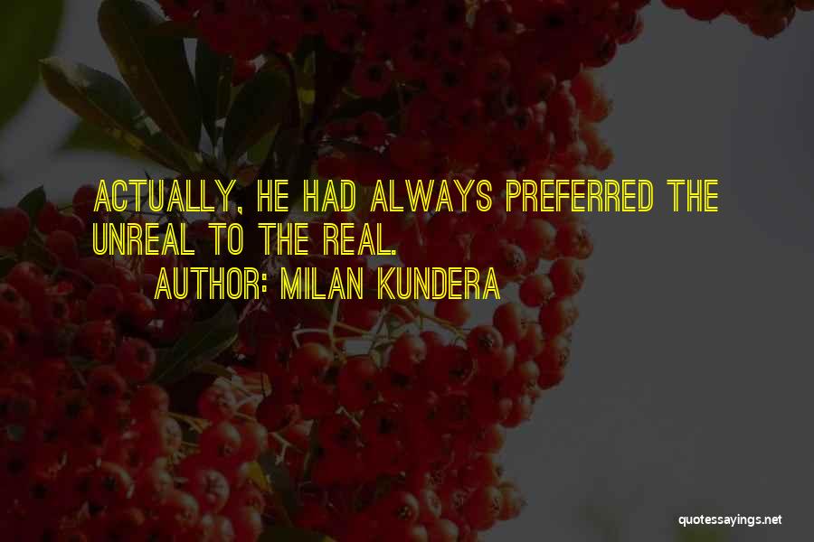 Preferred Quotes By Milan Kundera