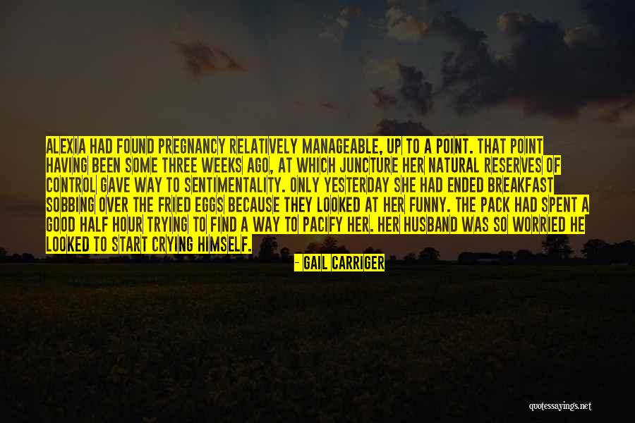 Pregnancy And Husband Quotes By Gail Carriger