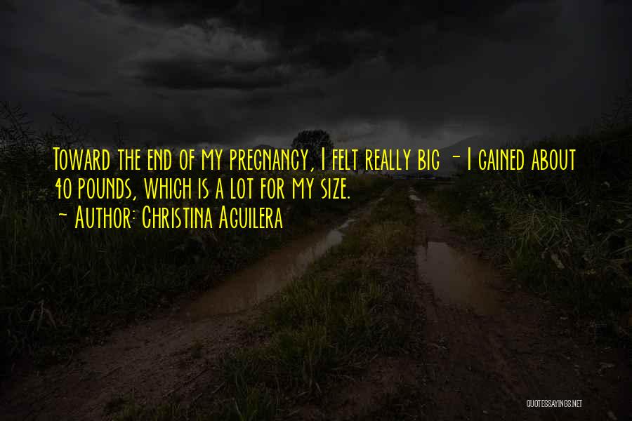 Pregnancy Quotes By Christina Aguilera