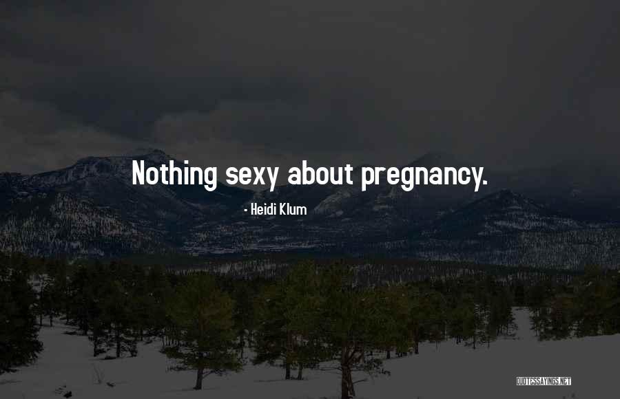 Pregnancy Quotes By Heidi Klum Pregnancy Quotes By Heidi Klum