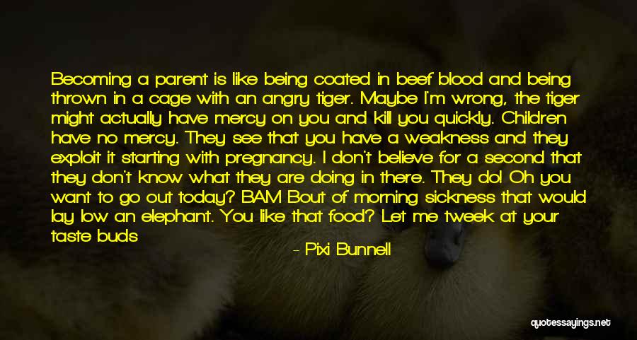 Pregnancy Sickness Quotes By Pixi Bunnell