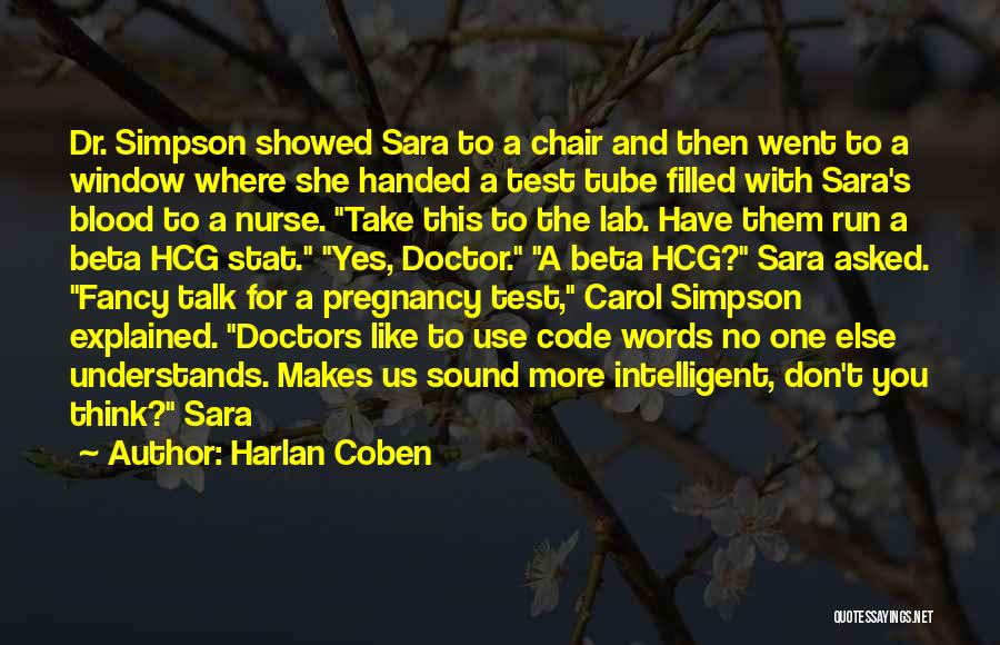 Pregnancy Test Quotes By Harlan Coben