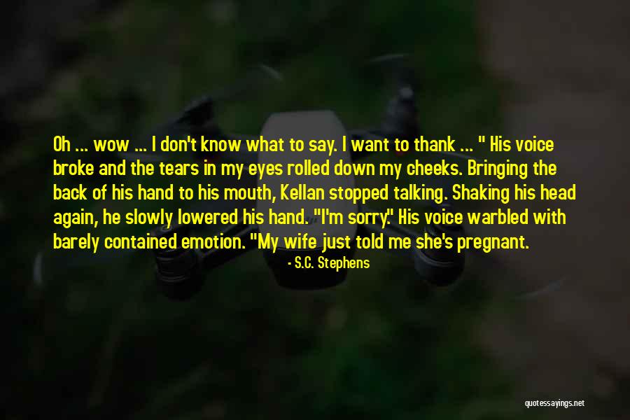 Pregnant Again Quotes By S.C. Stephens Pregnant Again Quotes By S.C. Stephens