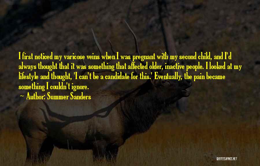 Pregnant With First Child Quotes By Summer Sanders