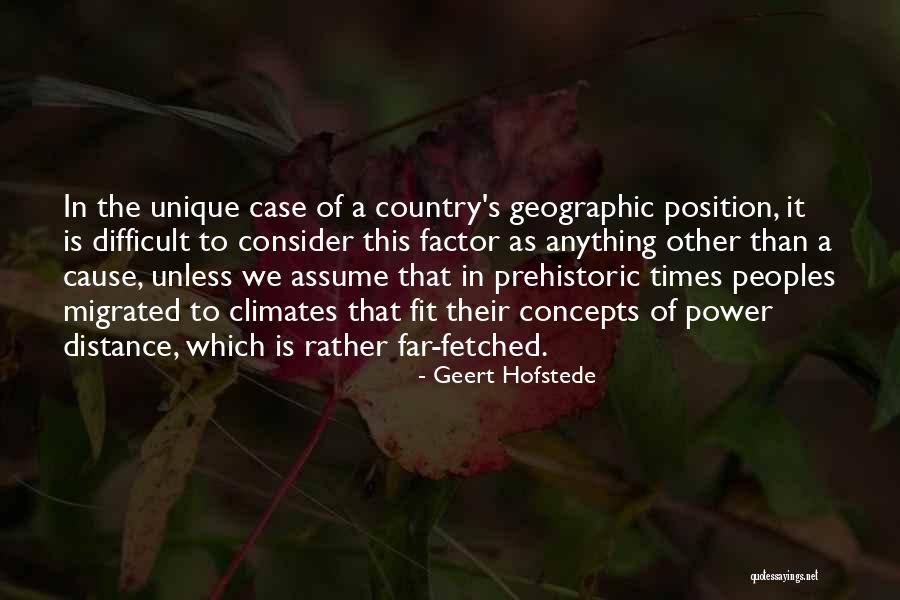 Prehistory Quotes By Geert Hofstede