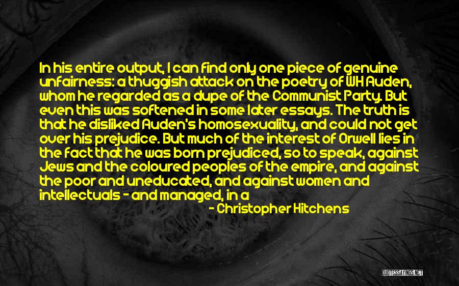 Prejudice And Racism Quotes By Christopher Hitchens Prejudice And Racism Quotes By Christopher Hitchens