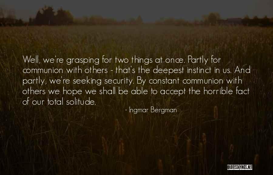 Prejudicing The Jury Quotes By Ingmar Bergman Prejudicing The Jury Quotes By Ingmar Bergman