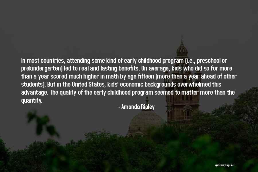Prekindergarten Quotes By Amanda Ripley Prekindergarten Quotes By Amanda Ripley