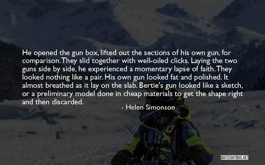 Preliminary Quotes By Helen Simonson