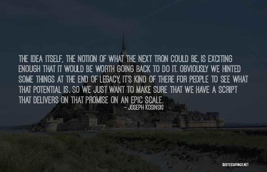 Premanisme Quotes By Joseph Kosinski Premanisme Quotes By Joseph Kosinski