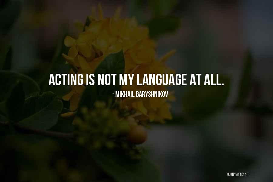 Prematuro Significado Quotes By Mikhail Baryshnikov Prematuro Significado Quotes By Mikhail Baryshnikov