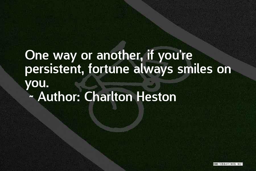 Premila Johnson Quotes By Charlton Heston