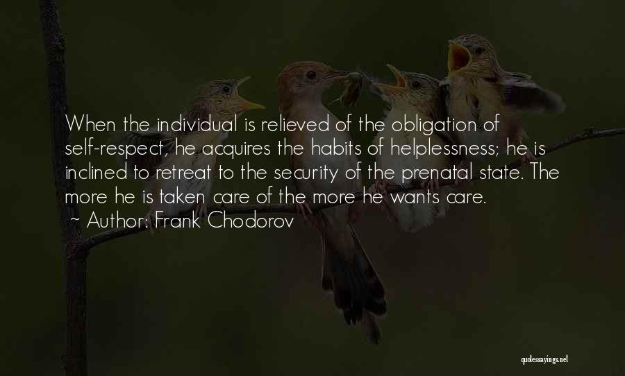 Prenatal Quotes By Frank Chodorov