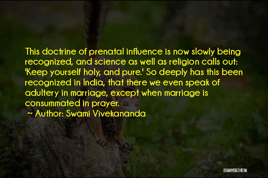 Prenatal Quotes By Swami Vivekananda
