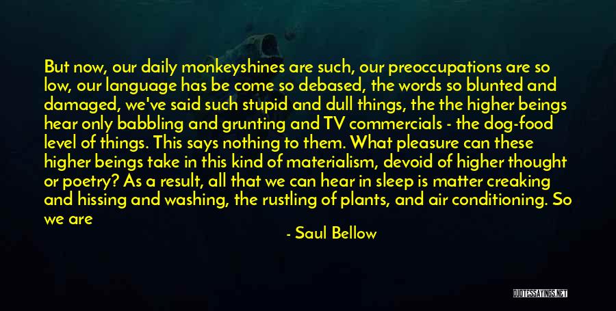 Preoccupations Quotes By Saul Bellow Preoccupations Quotes By Saul Bellow