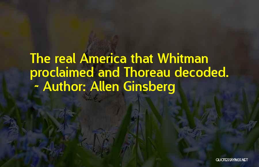 Preocupar Conjugation Quotes By Allen Ginsberg