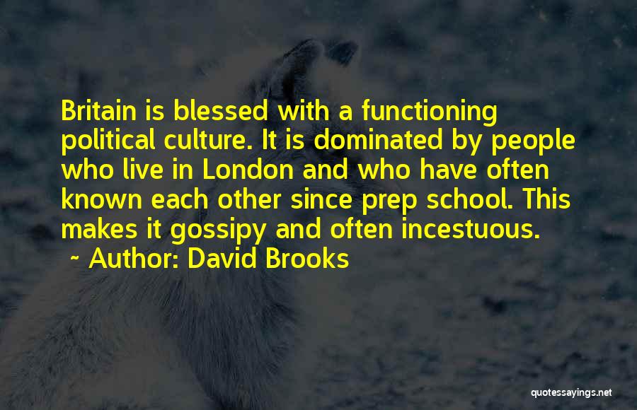 Prep School Quotes By David Brooks