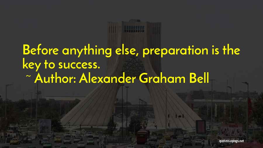 Preparation For Success Quotes By Alexander Graham Bell