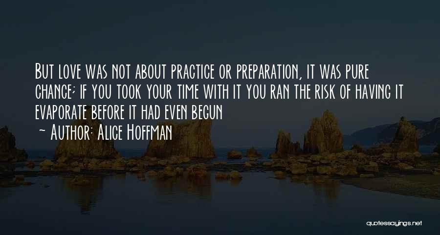 Preparation Quotes By Alice Hoffman