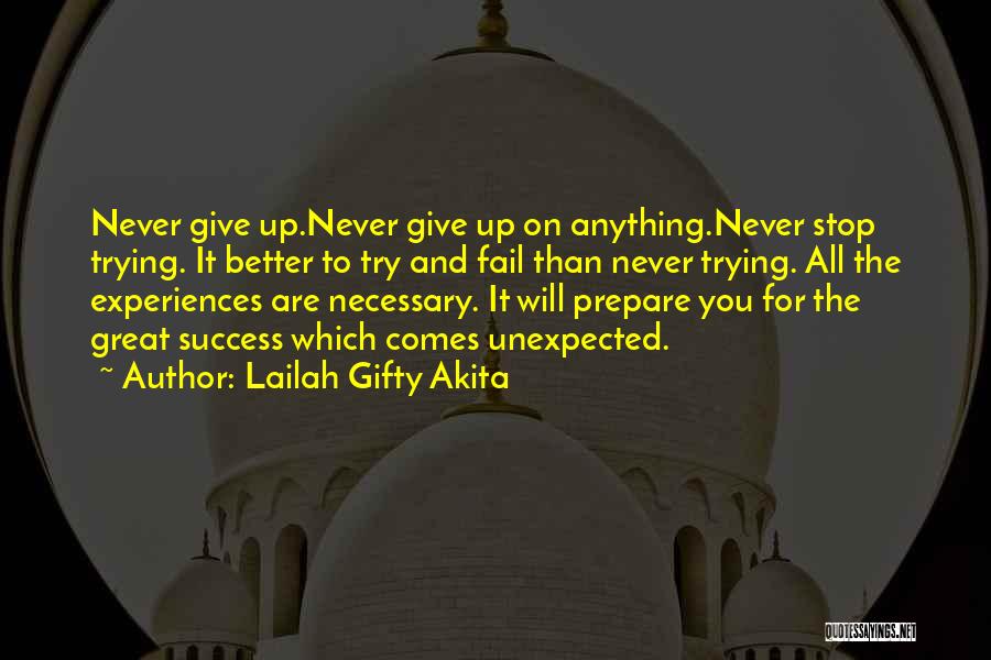 Prepare For Success Quotes By Lailah Gifty Akita