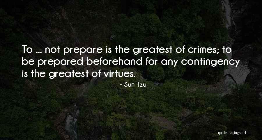 Prepare For War Quotes By Sun Tzu