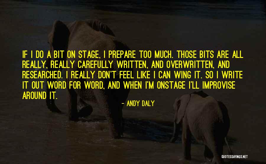 Prepare The Word Quotes By Andy Daly Prepare The Word Quotes By Andy Daly