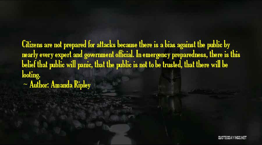 Preparedness Quotes By Amanda Ripley