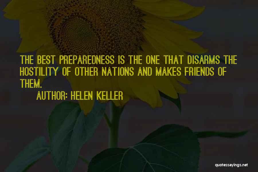 Preparedness Quotes By Helen Keller