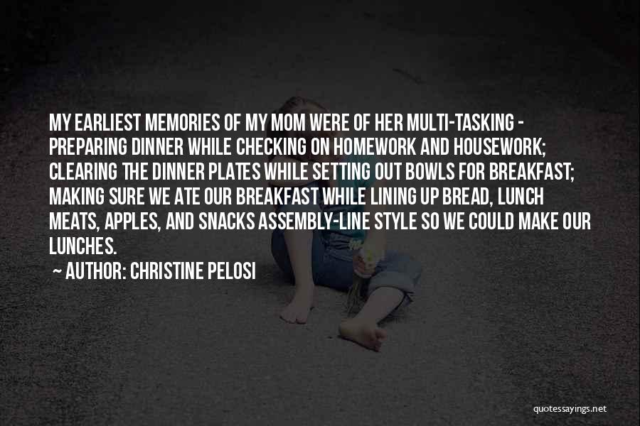Preparing Dinner Quotes By Christine Pelosi