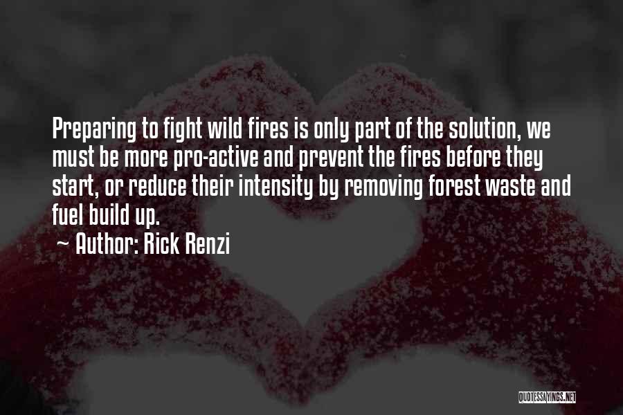 Preparing For A Fight Quotes By Rick Renzi