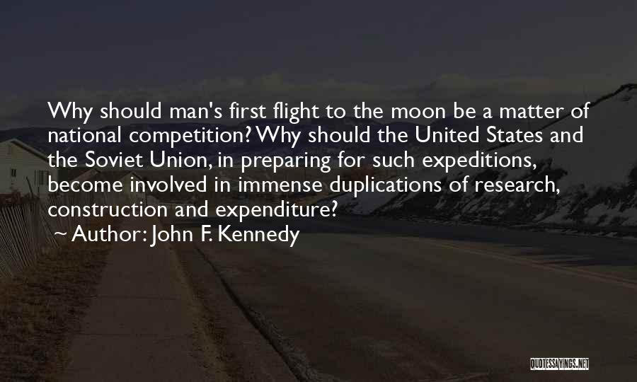 Preparing For Competition Quotes By John F. Kennedy
