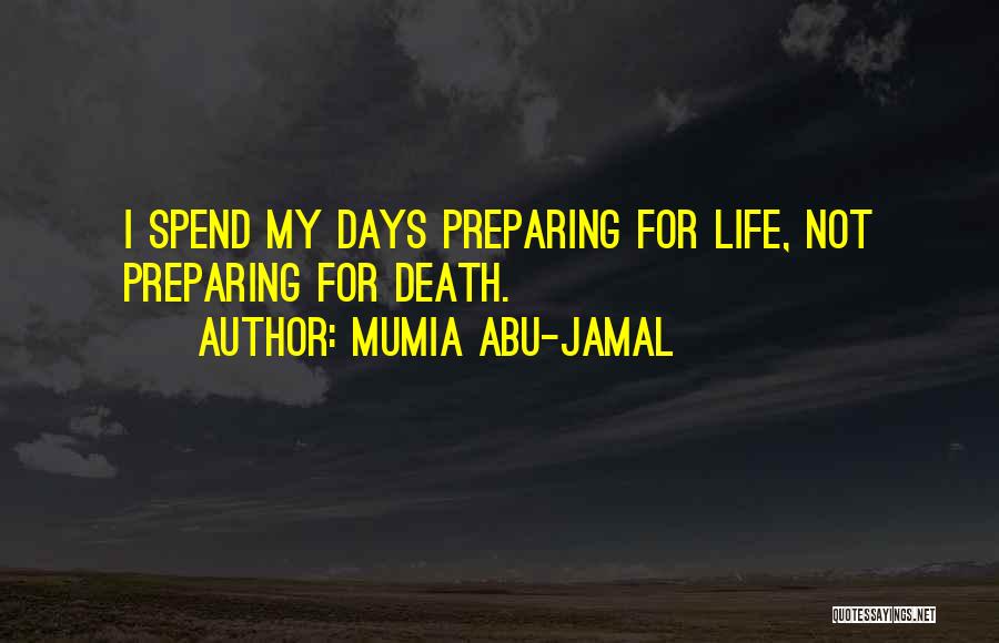 Preparing For Death Quotes By Mumia Abu-Jamal