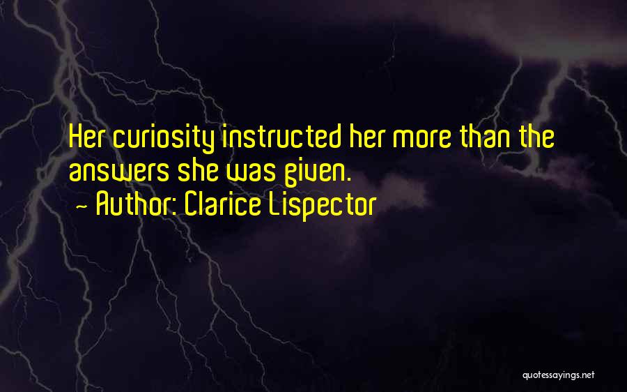 Preparing For Tests Quotes By Clarice Lispector